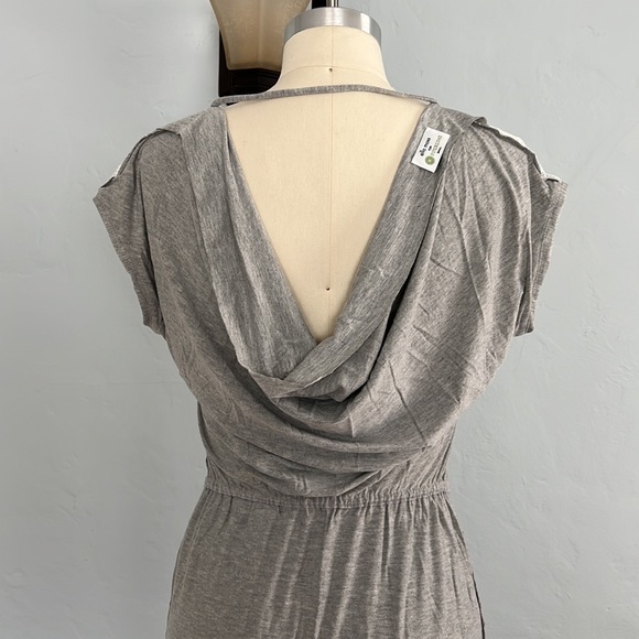 ELLA MOSS for Piperlime Jersey Lace Yoke Cowl Back Neck Maxi Dress - Small - Picture 10 of 16